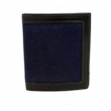 Salisbury US Made Waxed Canvas & Leather Pocket Billfold Wallet