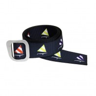 Women's Defender 1-1/2" Patterned Canvas Web Belt with Aluminum Slide