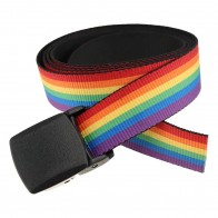 Trekker 1-1/4" Patterned Metal Free Pivot Buckle Web Belt
