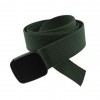 Hiker Solid Color Web Belt with Locking Cam Buckle