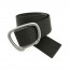 Black Carabiner Style Web Belt