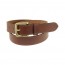 Wellesley Walnut Brown Women's Leather Belt