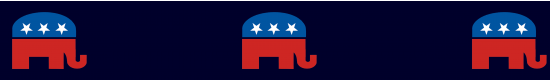 Republican Elephant #417 - +$3.00